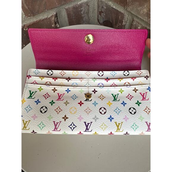 Louis Vuitton Multicolor Sarah Wallet 87234 - Picture 6 of 9